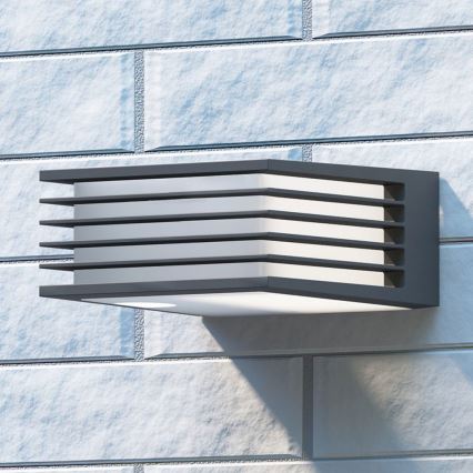 Philips - Iluminação de parede exterior 1xE27/15W/230V IP44 antracite