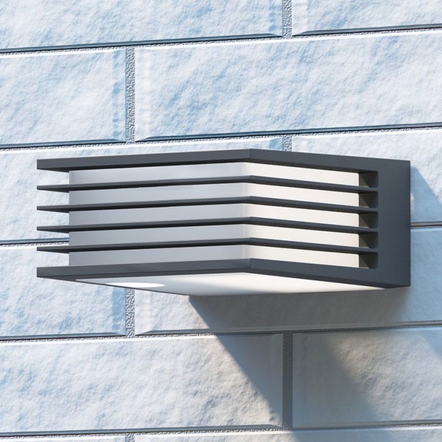 Philips - Iluminação de parede exterior 1xE27/15W/230V IP44 antracite