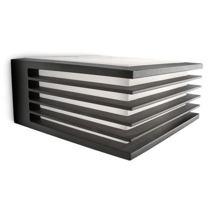 Philips - Iluminação de parede exterior 1xE27/15W/230V IP44 antracite
