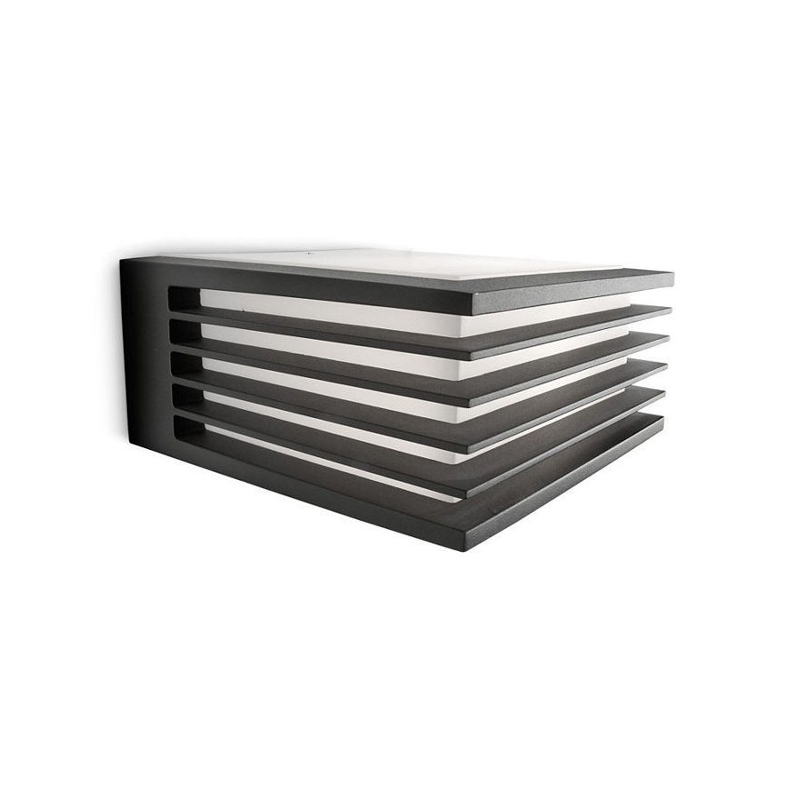 Philips - Iluminação de parede exterior 1xE27/15W/230V IP44 antracite