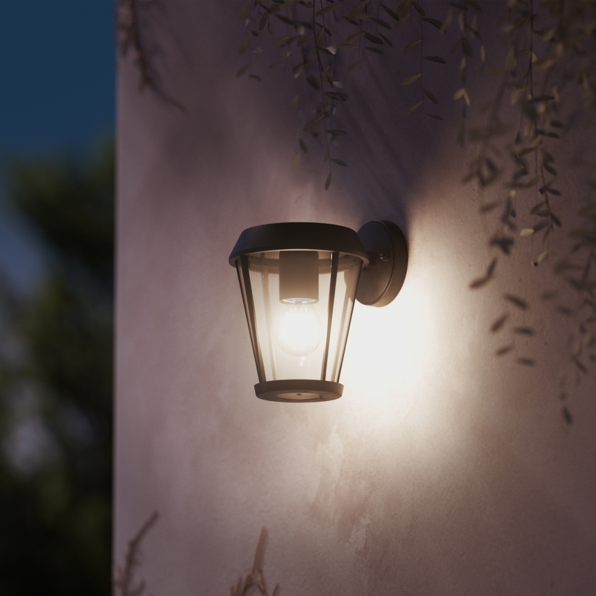 Philips - Iluminação de parede exterior SUNERA 1xE27/25W/230V IP44