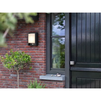 Philips - Iluminação de parede LED exterior com sensor ARBOUR LED/3,8W/230V 2700K IP44
