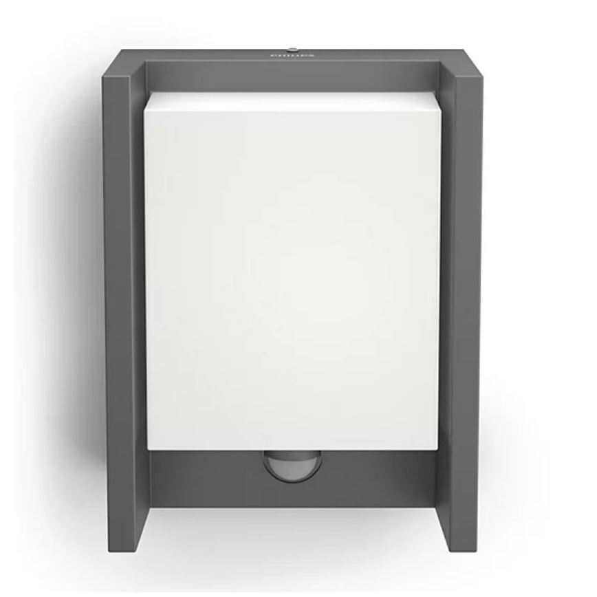 Philips - Iluminação de parede LED exterior com sensor ARBOUR LED/3,8W/230V 2700K IP44