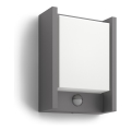 Philips - Iluminação de parede LED exterior com sensor LED/6W 4000K IP44