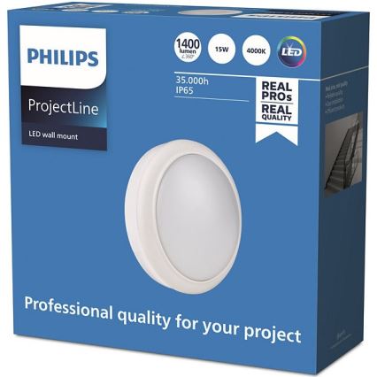 Philips - Iluminação de parede LED PROJECTLINE LED/15W/230V IP65