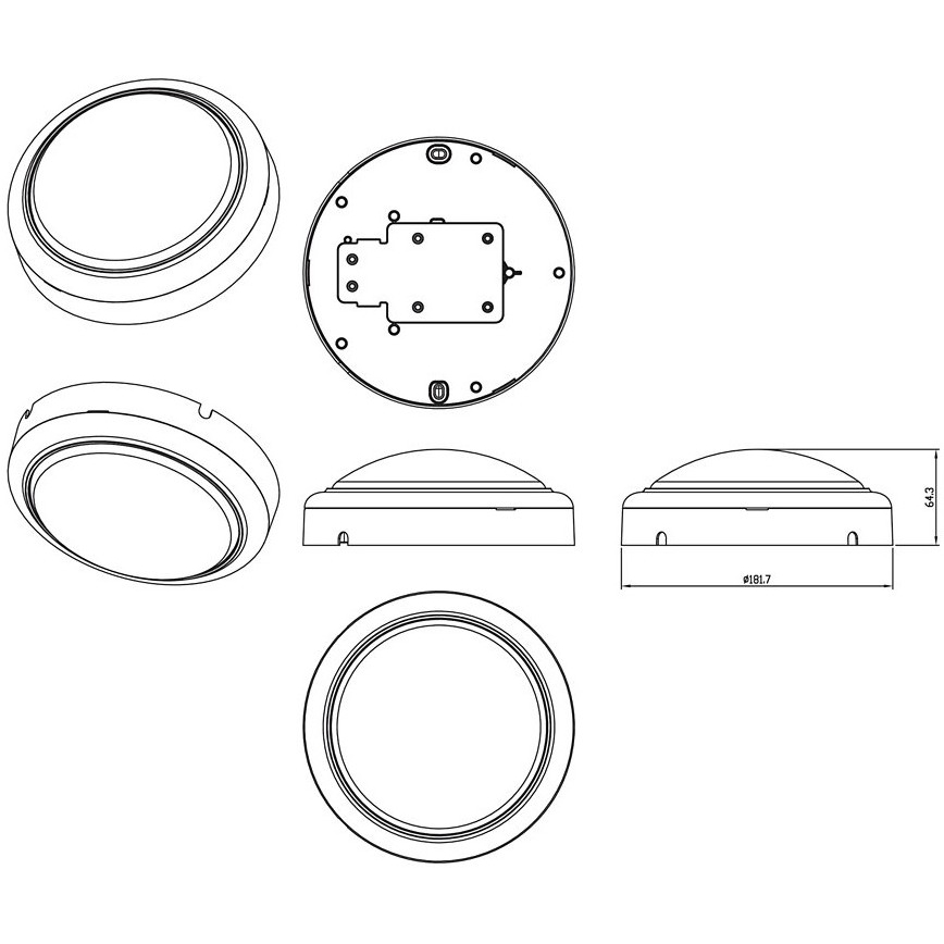 Philips - Iluminação de parede LED PROJECTLINE LED/15W/230V IP65