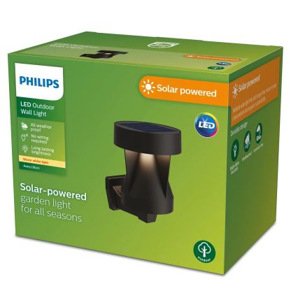 Philips - Iluminação de parede solar LED AVERY LED/1,8W/3,7V 2700K IP44