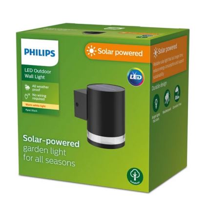 Philips - Iluminação de parede solar LED FYCE LED/1,5W/3,7V IP44