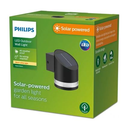 Philips - Iluminação de parede solar LED FYCE LED/1,5W/3,7V IP44