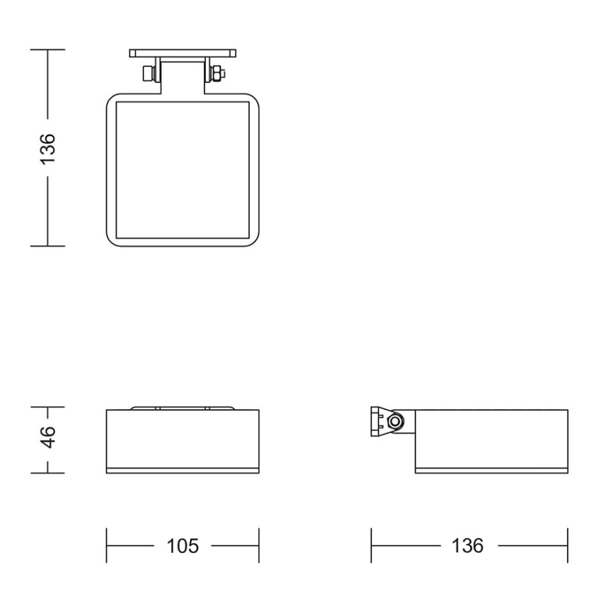 Philips - Iluminação de parede solar LED VYNCE LED/1,5W/3,7V IP44
