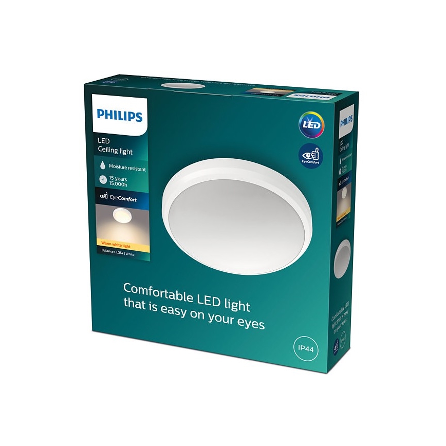 Philips - Iluminação de teto de casa de banho LED BALANCE LED/6W/230V IP44