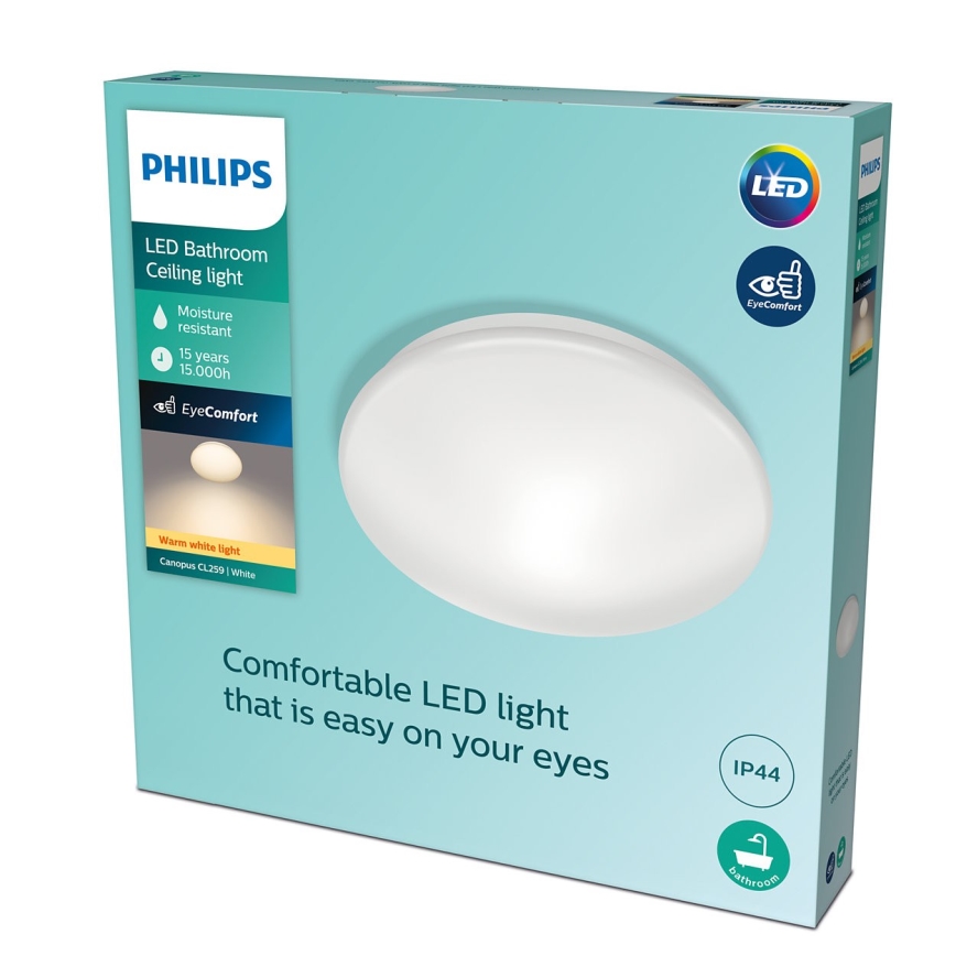 Philips - Iluminação de teto de casa de banho LED LED/20W/230V IP44