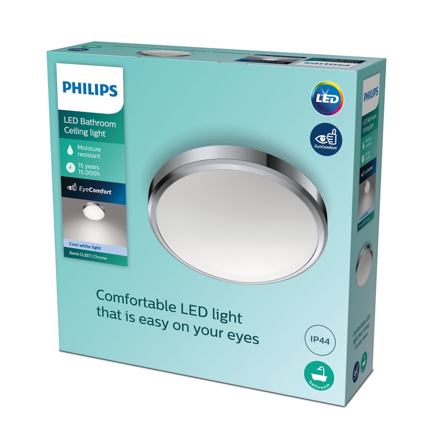 Philips - Iluminação de teto de casa de banho LED LED/17W/230V 4000K IP44