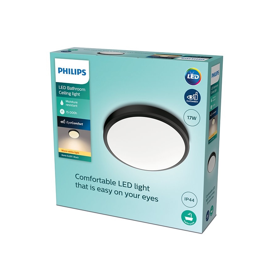 Philips - Iluminação de teto de casa de banho LED LED/17W/230V IP44