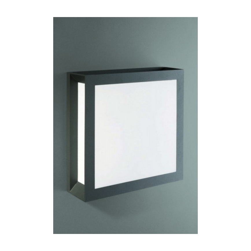 Philips - Iluminação de teto exterior SKIES 2xE27/14W/230V IP44 antracite