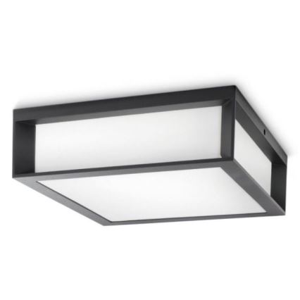 Philips - Iluminação de teto exterior SKIES 2xE27/14W/230V IP44 antracite
