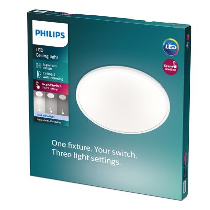 Philips - Iluminação de teto LED com regulação 1xLED/18W/230V 4,000K