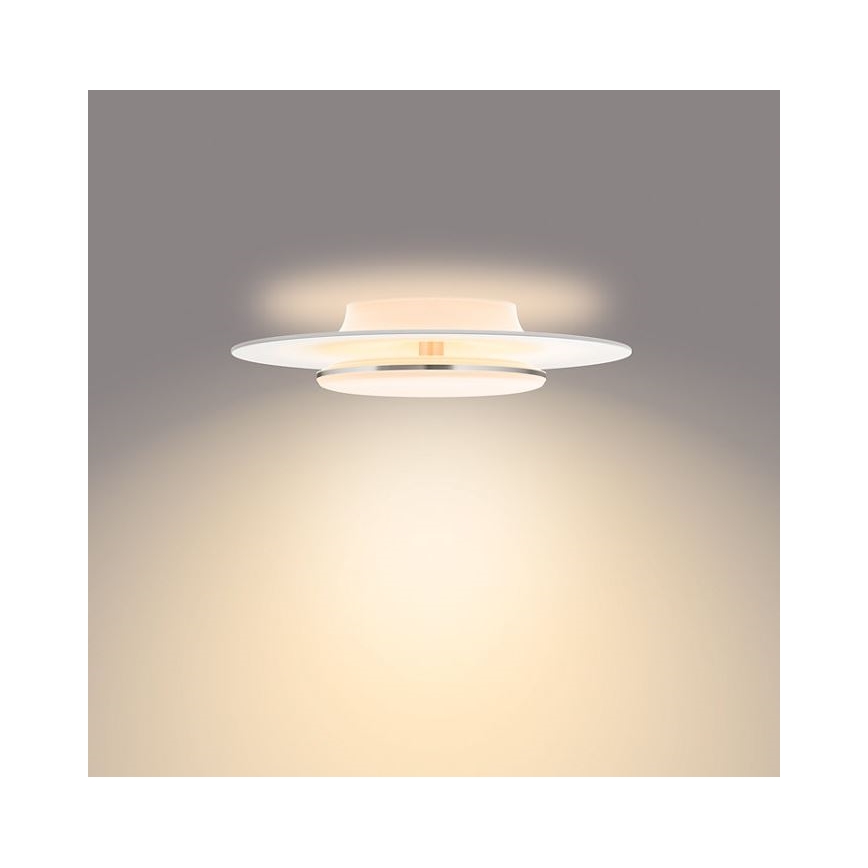 Philips- Iluminação de teto LED com regulação SCENE SWITCH LED/30W/230V 2700K prateado