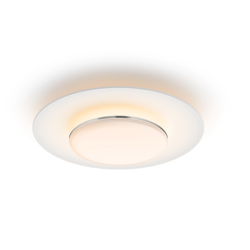 Philips- Iluminação de teto LED com regulação SCENE SWITCH LED/30W/230V 2700K prateado
