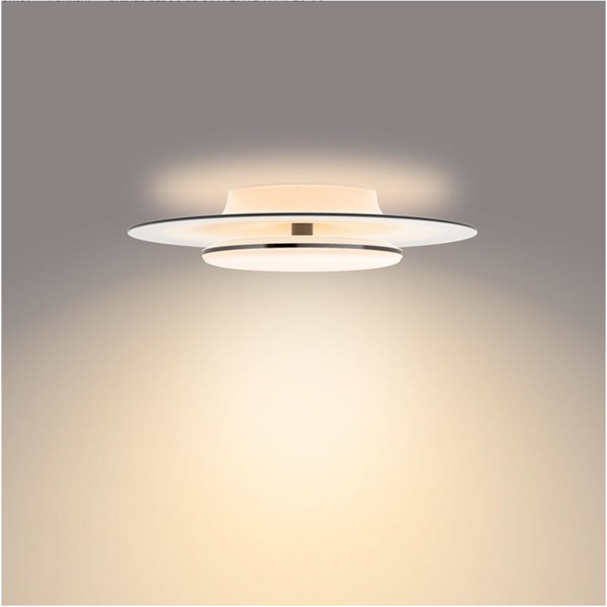 Philips- Iluminação de teto LED com regulação SCENE SWITCH LED/30W/230V 2700K preto