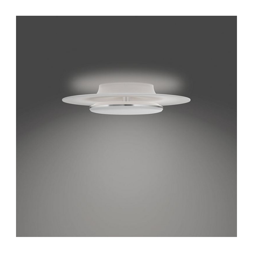 Philips- Iluminação de teto LED com regulação SCENE SWITCH LED/30W/230V 4000K prateado