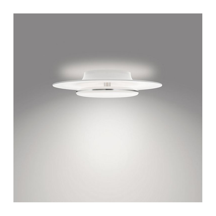 Philips- Iluminação de teto LED com regulação SCENE SWITCH LED/30W/230V 4000K prateado