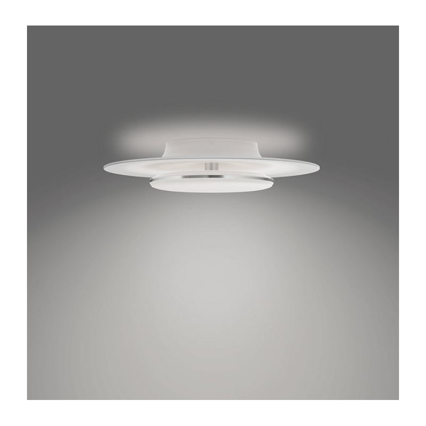 Philips- Iluminação de teto LED com regulação SCENE SWITCH LED/30W/230V 4000K prateado