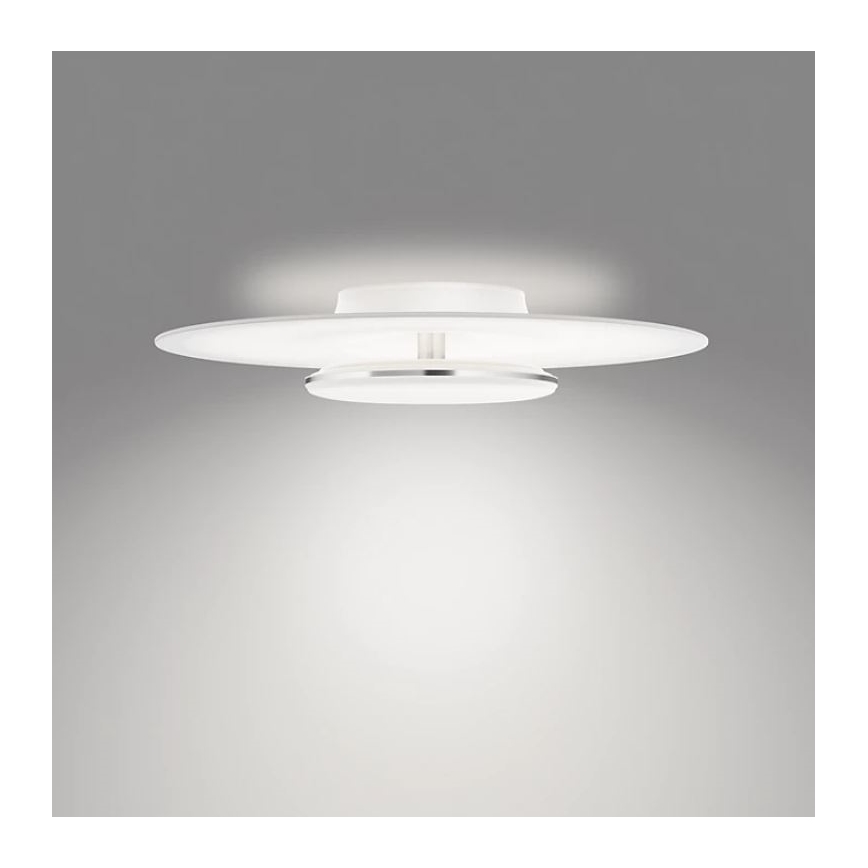 Philips- Iluminação de teto LED com regulação SCENE SWITCH LED/40W/230V 4000K prateado