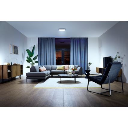 Philips - Iluminação de teto LED com regulação Hue LED/19W/230V 2200-6500K + controlo remoto