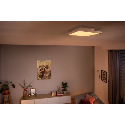 Philips - Iluminação de teto LED com regulação Hue LED/19W/230V 2200-6500K + controlo remoto