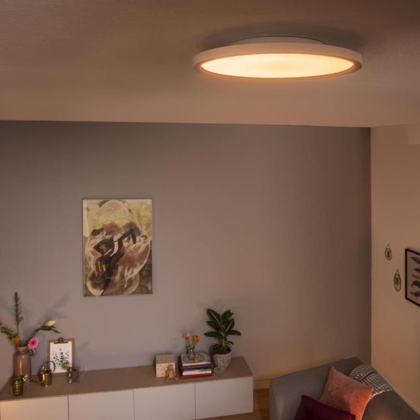 Philips - Iluminação de teto LED com regulação Hue LED/19W/230V 2200-6500K + controlo remoto