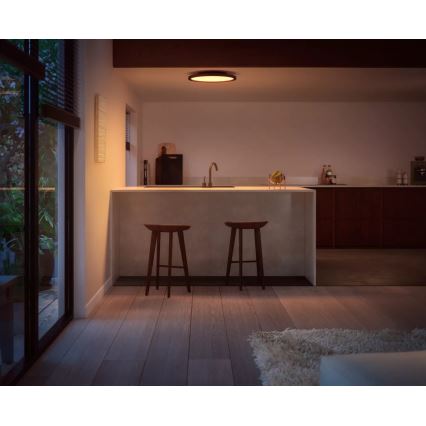 Philips - Iluminação de teto LED com regulação Hue AURELLE LED/24,5W/230V + controlo remoto