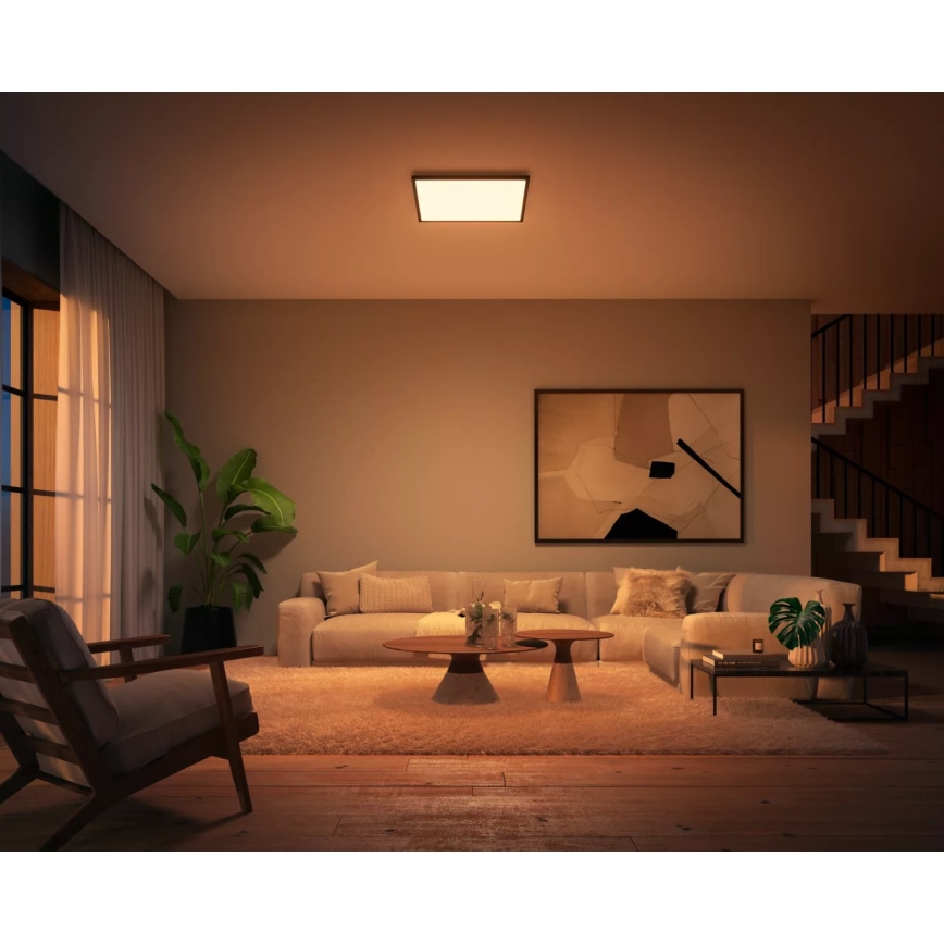 Philips - Iluminação de teto LED com regulação Hue AURELLE LED/39W/230V + controlo remoto