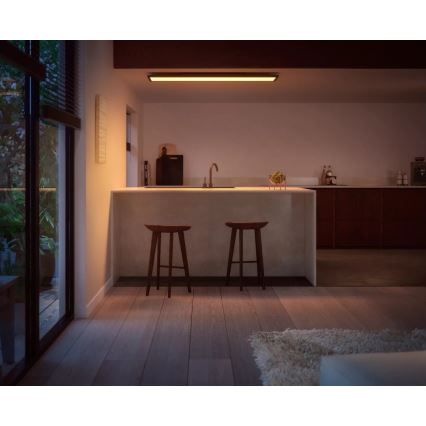 Philips - Iluminação de teto LED com regulação Hue AURELLE LED/39W/230V + controlo remoto