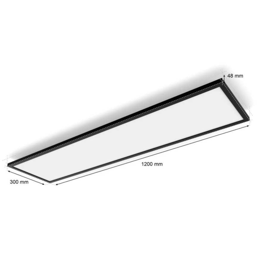 Philips - Iluminação de teto LED com regulação Hue AURELLE LED/39W/230V + controlo remoto