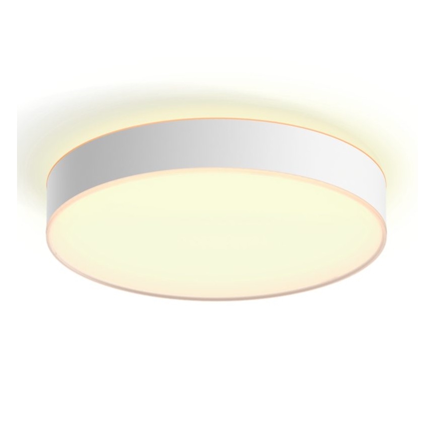 Philips - Iluminação de teto LED com regulação Hue LED/33,5W/230V 2200-6500K diâmetro 425 mm branco + controlo remoto