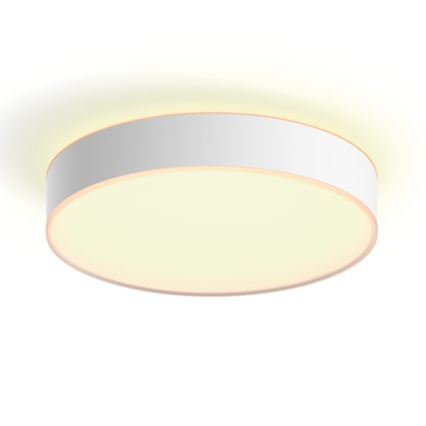 Philips - Iluminação de teto LED com regulação Hue LED/19,2W/230V 2200-6500K diâmetro 381 mm branco + controlo remoto