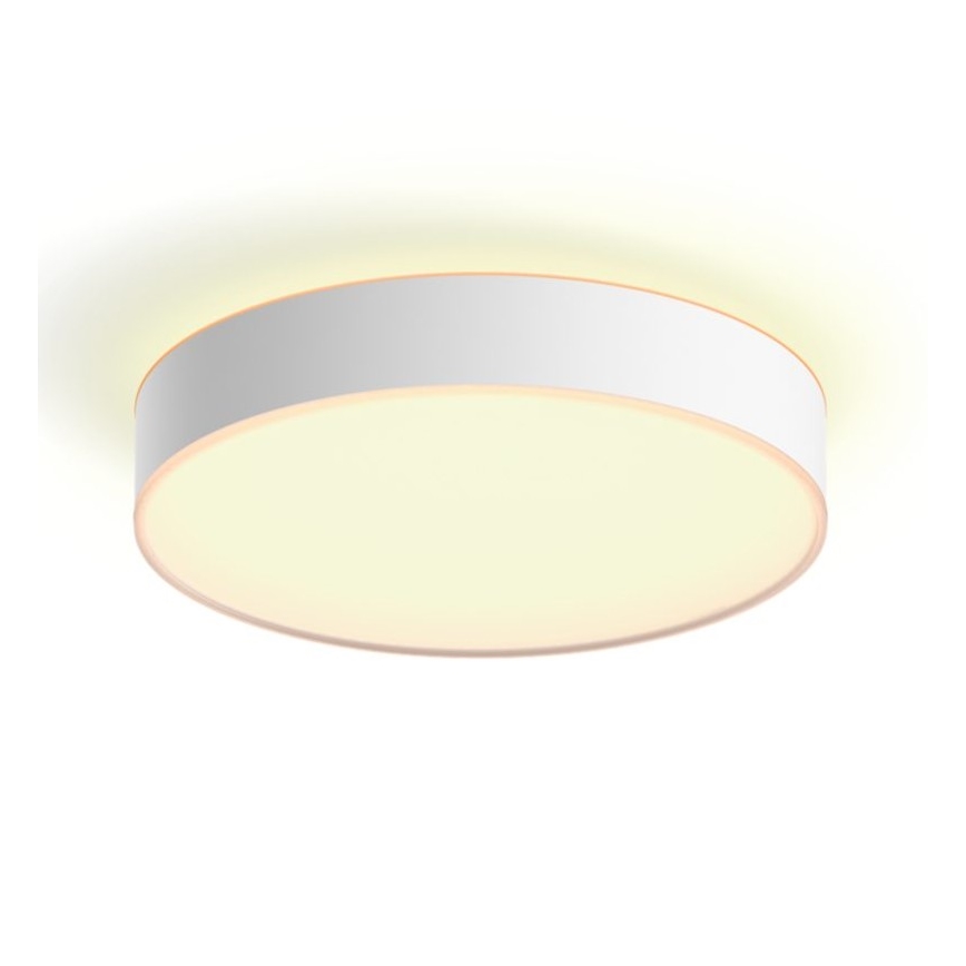 Philips - Iluminação de teto LED com regulação Hue LED/19,2W/230V 2200-6500K diâmetro 381 mm branco + controlo remoto