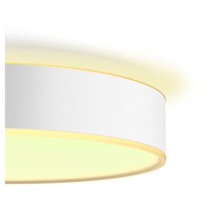 Philips - Iluminação de teto LED com regulação Hue LED/19,2W/230V 2200-6500K diâmetro 381 mm branco + controlo remoto