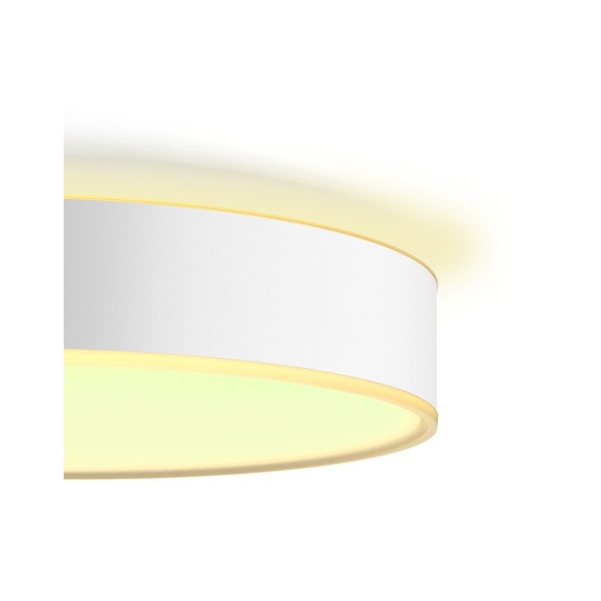 Philips - Iluminação de teto LED com regulação Hue LED/19,2W/230V 2200-6500K diâmetro 381 mm branco + controlo remoto