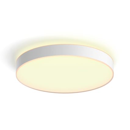 Philips - Iluminação de teto LED com regulação Hue LED/48W/230V 2200-6500K diâmetro 551 mm branco + controlo remoto