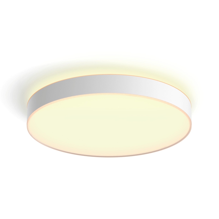 Philips - Iluminação de teto LED com regulação Hue LED/48W/230V 2200-6500K diâmetro 551 mm branco + controlo remoto