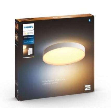 Philips - Iluminação de teto LED com regulação Hue LED/48W/230V 2200-6500K diâmetro 551 mm branco + controlo remoto