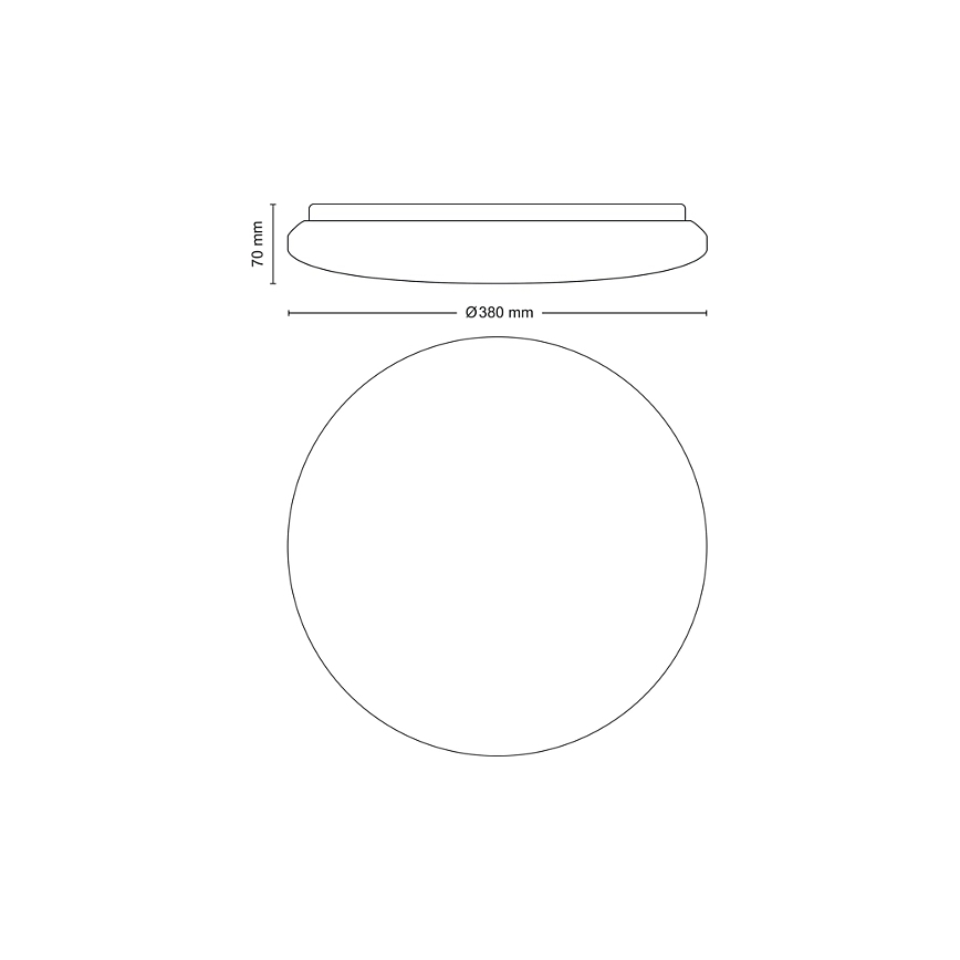 Philips - Iluminação de teto LED com regulação LED/24W/230V 2700-6500K + controlo remoto