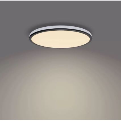 Philips - Iluminação de teto LED com regulação SCENE SWITCH LED/18W/230V diâmetro 30 cm 2700K preto