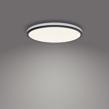 Philips - Iluminação de teto LED com regulação SCENE SWITCH LED/18W/230V diâmetro 30 cm 4000K preto
