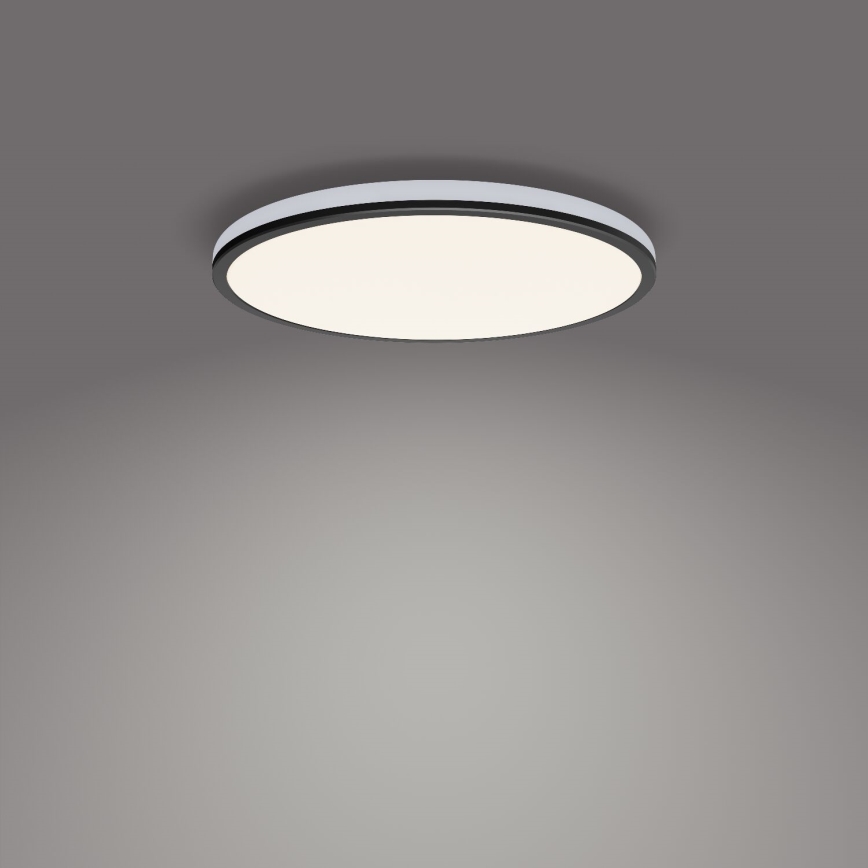 Philips - Iluminação de teto LED com regulação SCENE SWITCH LED/18W/230V diâmetro 30 cm 4000K preto