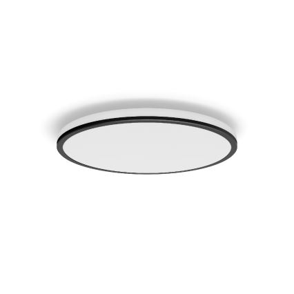 Philips - Iluminação de teto LED com regulação SCENE SWITCH LED/18W/230V diâmetro 30 cm 4000K preto