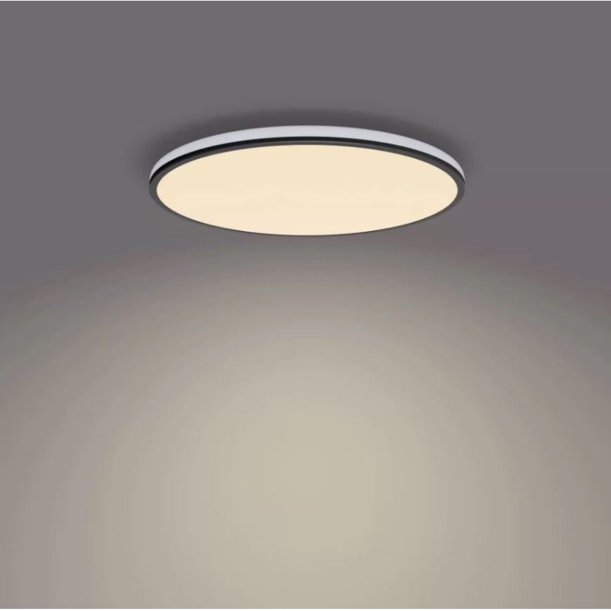 Philips - Iluminação de teto LED com regulação SCENE SWITCH LED/22W/230V diâmetro 40 cm 2700K preto