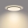Philips - Iluminação de teto LED com regulação SCENE SWITCH LED/18W/230V diâmetro 30 cm 2700K preto